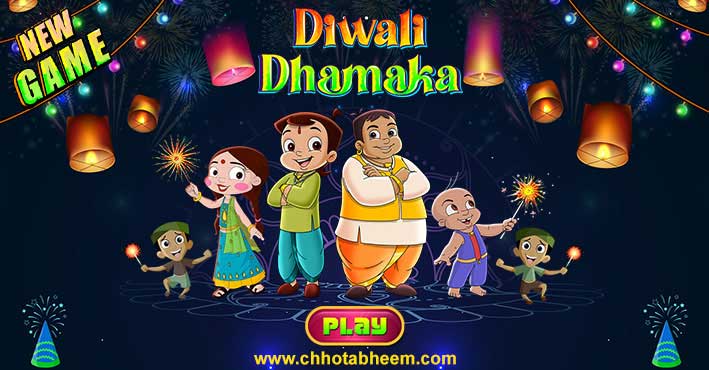 Chhota Bheem Diwali Dhamaka Online Games for Kids