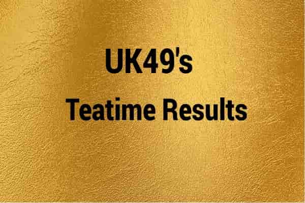 How We Can Get Teatime Results and Lunchtime Results In UK49s