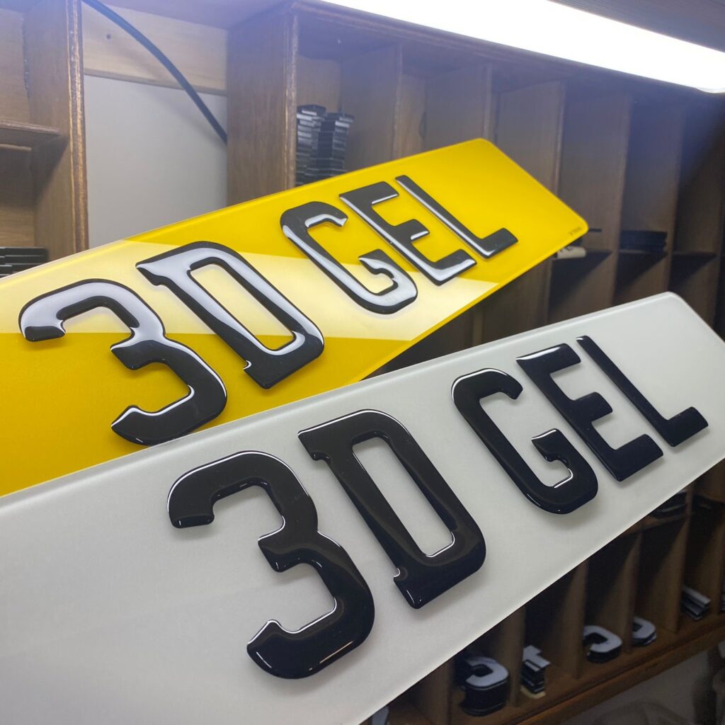 Where To Buy 3d Gel Number Plates?